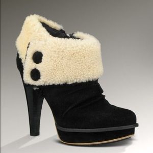 UGG heeled booties
